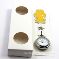 New Arrival Yellow Face Steel Nurse Brooch Watch